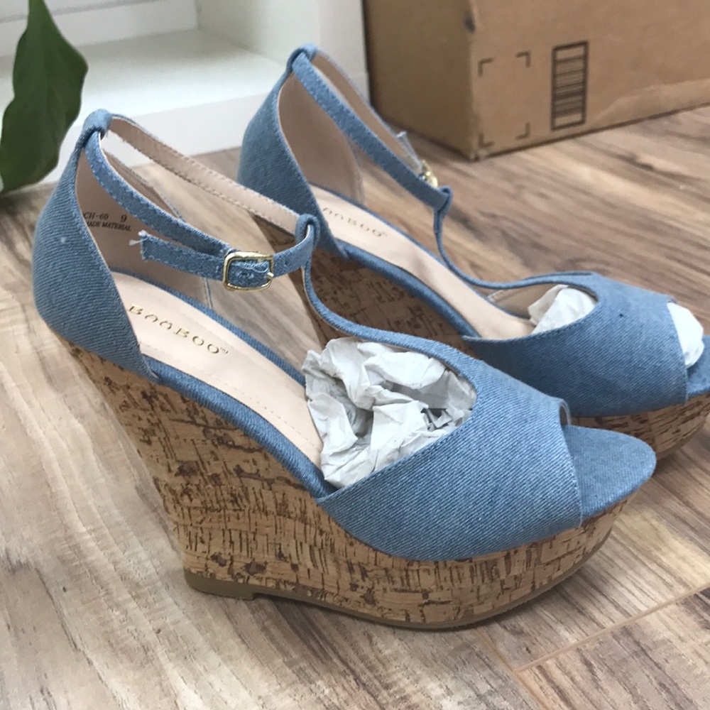 Cork Wedge Shoes